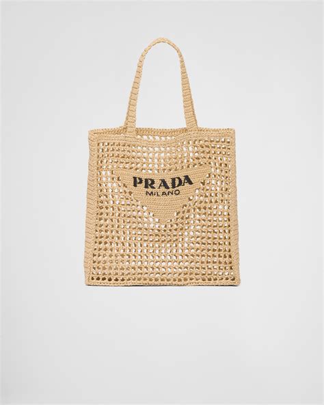 bolsa rafia prada|Prada Totes for Women .